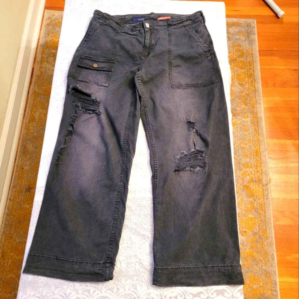 Pilcro Wide Leg Pants
